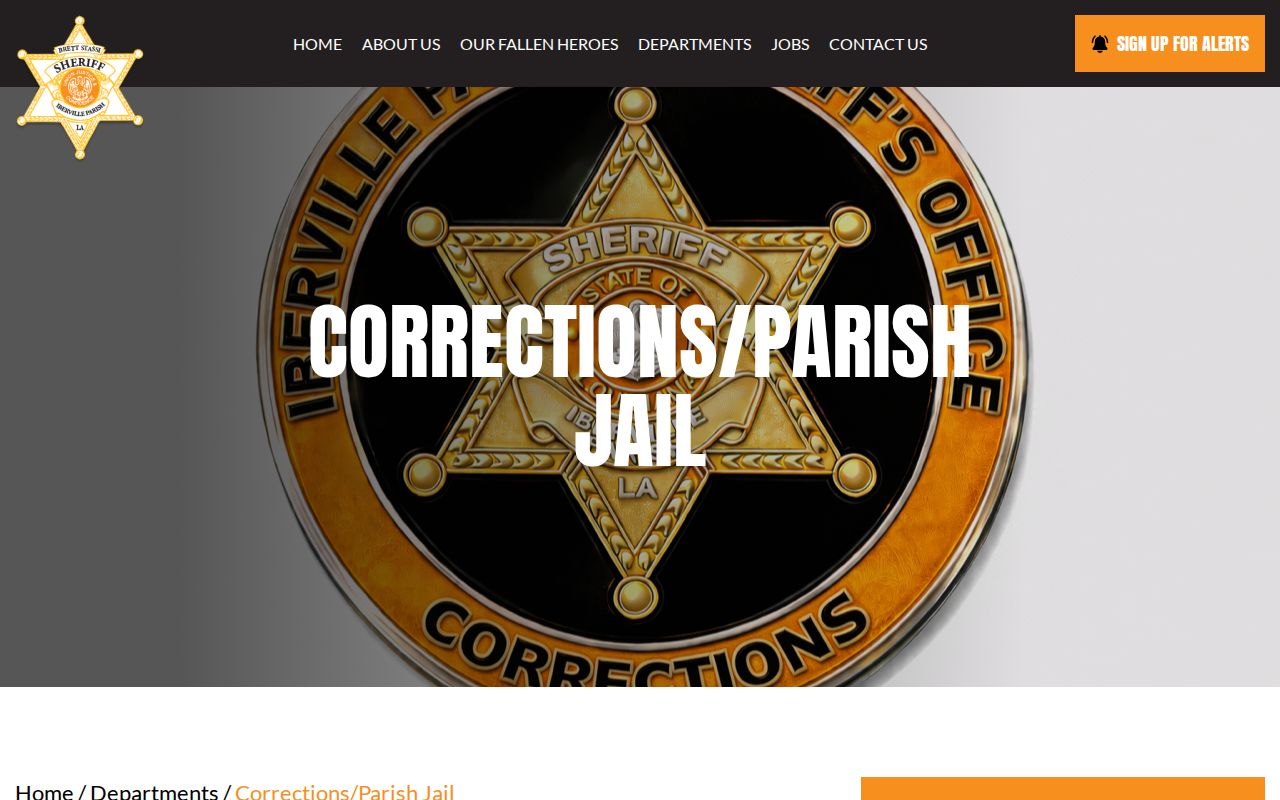 Iberville County active warrants: parish jail responsibility and bonding information